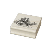 ヴィンテージセントジョージドラゴEx Libris Libraryブック ラバースタンプ (スタンプ)