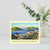 ヴィンテージセントトーマスヴァージン諸島 ポストカード