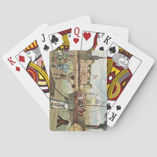 ヴィンテージセントニコラスオランダシンテルクラスカード トランプ (裏面)