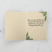 ヴィンテージセントニック・オン・ア・ヴェロピード シーズンカード (内部)