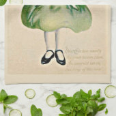 ヴィンテージセントパトリックのデイガール キッチンタオル (折り畳み)