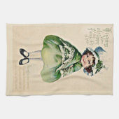 ヴィンテージセントパトリックのデイガール キッチンタオル (横)