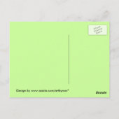 ヴィンテージセントパトリックのデイガール ポストカード (裏面)