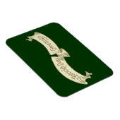 ヴィンテージセントパトリックの日の挨拶ゴールデンバナー マグネット (右側)