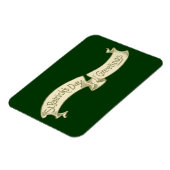 ヴィンテージセントパトリックの日の挨拶ゴールデンバナー マグネット (左側)