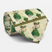 ヴィンテージセントパトリックの日アイルランドのクラスとクローバー ネクタイ (ロール)