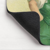 ヴィンテージセントパトリックの日アイルランドのクラスとクローバー マウスパッド (コーナー)