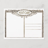 ヴィンテージセントパトリックの日エリンゴーブラグ ポストカード (裏面)