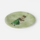 ヴィンテージセントパトリックの日紙プレート ペーパープレート (アングル)