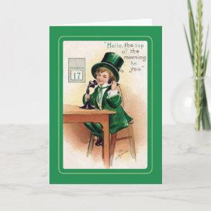 ヴィンテージセントパトリックの日 カード