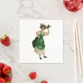 ヴィンテージセントパトリックの日 スタンダードカクテルナプキン (インサイチュ)