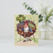 ヴィンテージセントパトリックの日 ポストカード (スタンド正面)