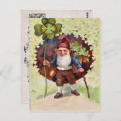 ヴィンテージセントパトリックの日 ポストカード (正面/裏面)