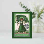 ヴィンテージセントパトリックデー エリンゴブラフ ポストカード (スタンド正面)