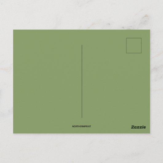 ヴィンテージセントパトリック挨拶 ポストカード (裏面)