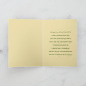 ヴィンテージセントパトリック・アイリッシュ・賛美クリスマス カード (内部)