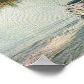 ヴィンテージセントポールミシシッピ川の汽船のポスター ポスター (角)