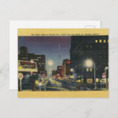 ヴィンテージセントラルアベニューフェニックスアリゾナポストカード ポストカード (正面/裏面)