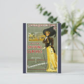 ヴィンテージセントラルロンドンショッピングセンタートラベル ポストカード (スタンド正面)