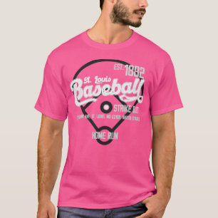 ヴィンテージセントルイス野球Est 1882ベースボールファン Tシャツ
