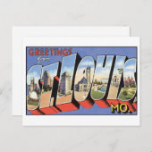 ヴィンテージセントルイスMOポストカード ポストカード (正面/裏面)