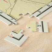 ヴィンテージセント・ジョセフ・ミズーリの地図（1897年） ジグソーパズル (側面)