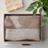 ヴィンテージセント・バーナード・ドッグとエフエマラ・デコパージュ 薄葉紙 (ギフト)