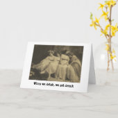 ヴィンテージセント・パットの日 – 眠れ。 カード (黄色い花)