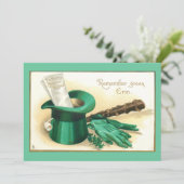 ヴィンテージセント・パトリックのTop Hatとの一日の挨拶 シーズンカード (スタンド正面)