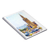 ヴィンテージセヴィルスペイン大聖堂シティビュー ノートブック (右側)