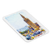 ヴィンテージセヴィルスペイン大聖堂シティビュー マグネット (右側)