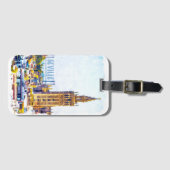 ヴィンテージセヴィルスペイン大聖堂シティビュー ラゲッジタグ (正面横)