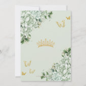 ヴィンテージセージグリーンフローラ蝶キンセアニラ セーブザデート (裏面)