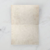 ヴィンテージセージデイジーありがとう サンキューカード (内部)