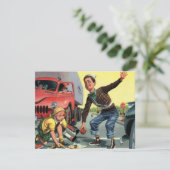 ヴィンテージセーフティ巡視救済警備員の少女 (スタンド正面)