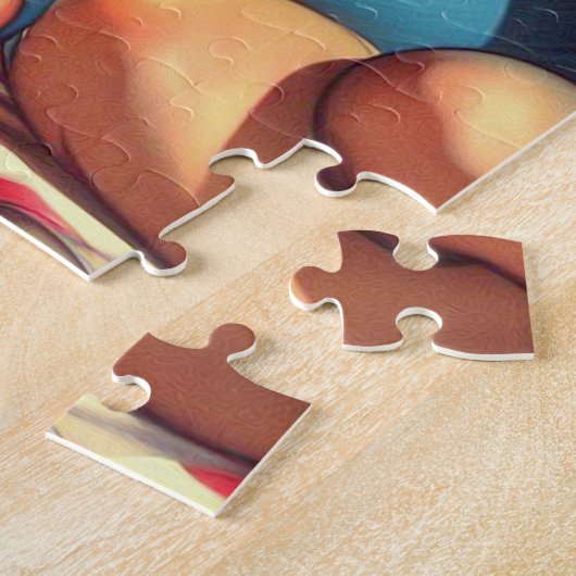 ヴィンテージセーラーピンアップ ジグソーパズル (側面)