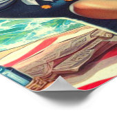 ヴィンテージセーラーピンアップ ポスター (角)