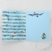 ヴィンテージセーラーボーイ父の日 カード (内部)