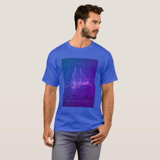 ヴィンテージセーリングアドベンチャー グラフィックTシャツ メンズ Tシャツ
