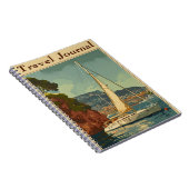 ヴィンテージセーリングボート旅行ジャーナル ノートブック (右側)