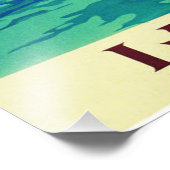 ヴィンテージセールボートフランスの旅行 フォトプリント            (角)