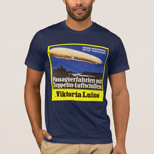 ヴィンテージゼッペリンヴィクトリアルイーズ Tシャツ (正面)