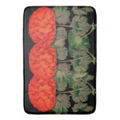 ヴィンテージゼラニウムトリオはっきりしたフローラ バスマット (正面縦)