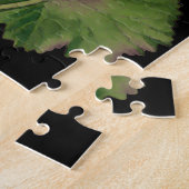 ヴィンテージゼラニウム – はっきりしたフローラ ジグソーパズル (側面)