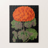 ヴィンテージゼラニウム – はっきりしたフローラ ジグソーパズル (縦)