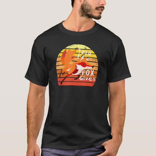 ヴィンテージゼロキツネプン動物の毛皮 Tシャツ (正面)