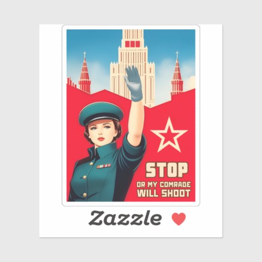 ヴィンテージソおもしろい連の冷戦ロシアのユーモア シール (シート)