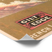 ヴィンテージソアピフランスのン洗濯石鹸 ポスター (角)