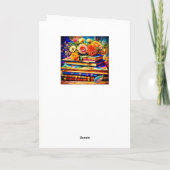 ヴィンテージソウルモダンハート誕生日 カード (裏面)