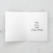 ヴィンテージソウルモダンハート誕生日 カード (内部)